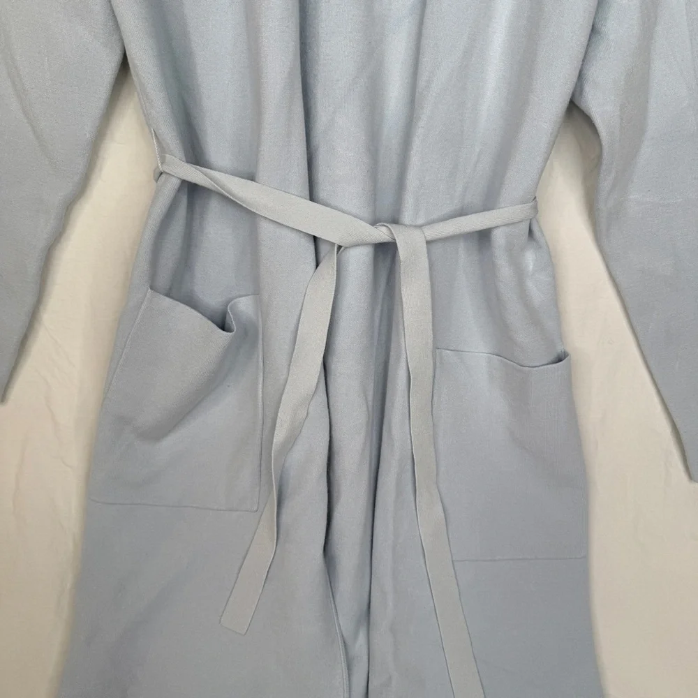 Babaton Ty Cardigan Long Sky Blue Medium